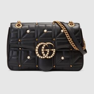 Gucci GG Marmont Medium Matelassé Shoulder Bag